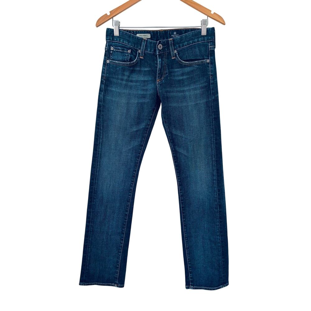 Adriano Goldschmied "Tomboy" Relaxed Straight Medium Dark Wash Y2K Jean Size 26R